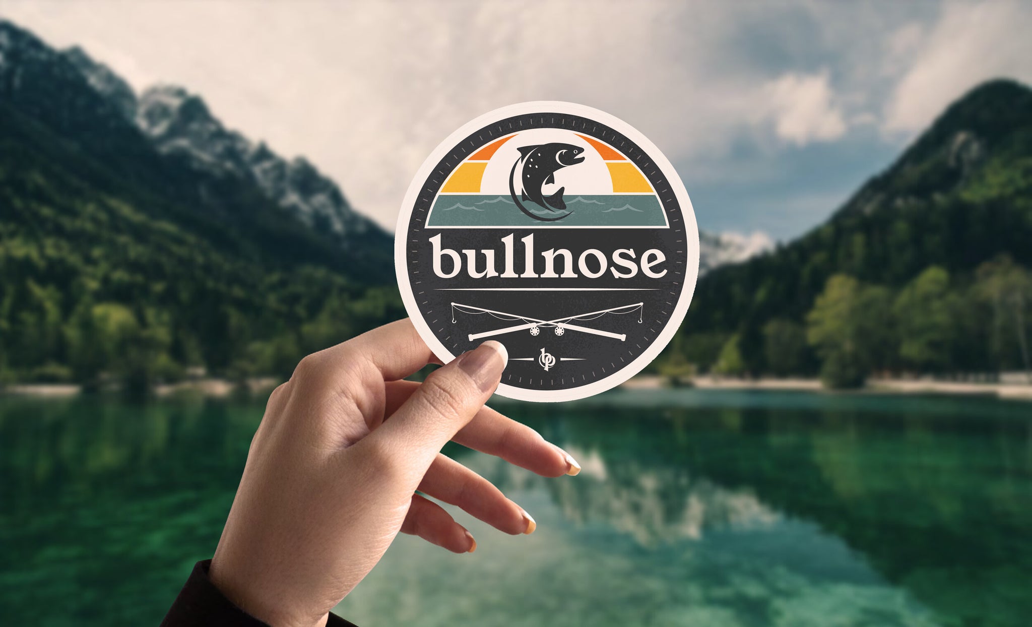 BULLNOSE PRODUCTS STICKER - CIRCLE
