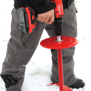 Auger Stopper with Adapter Ice Fishing Auger Stopper Bullnose